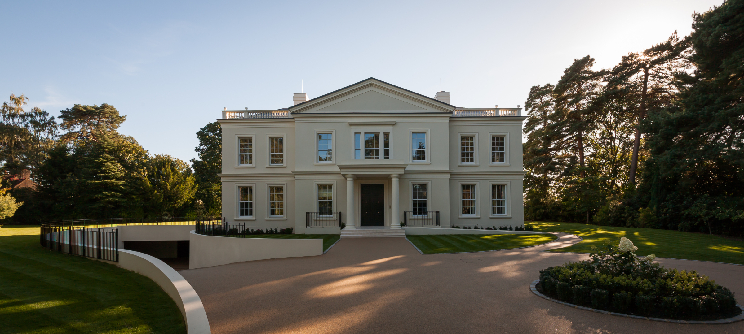 Camp End Manor, St Georges Hill front door. Beeston Media video production Bristol, property and design video production, luxury property video production, real estate video production.