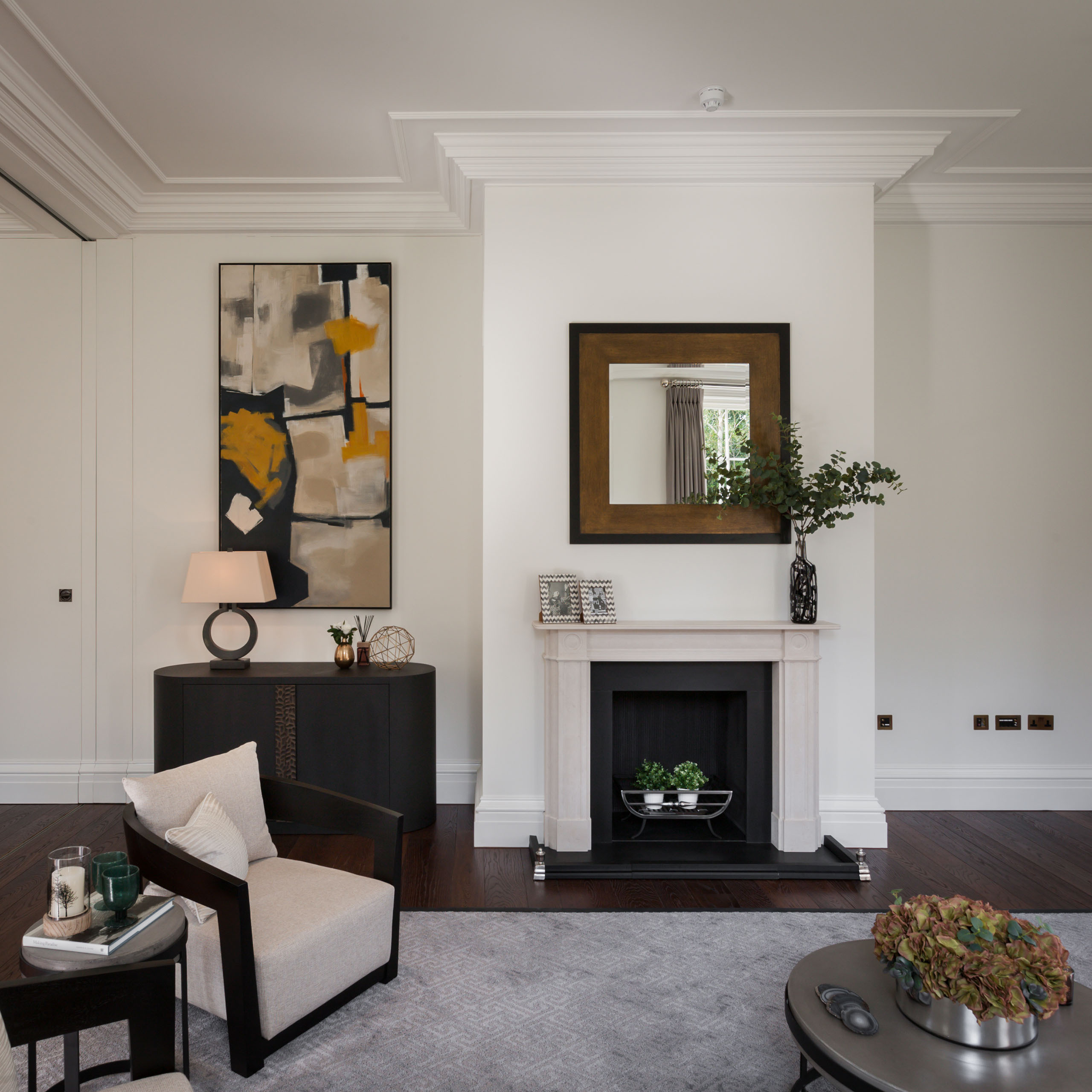 Camp End Manor, St Georges Hill interior. Beeston Media video production Bristol, property and design video production, luxury property video production, real estate video production.