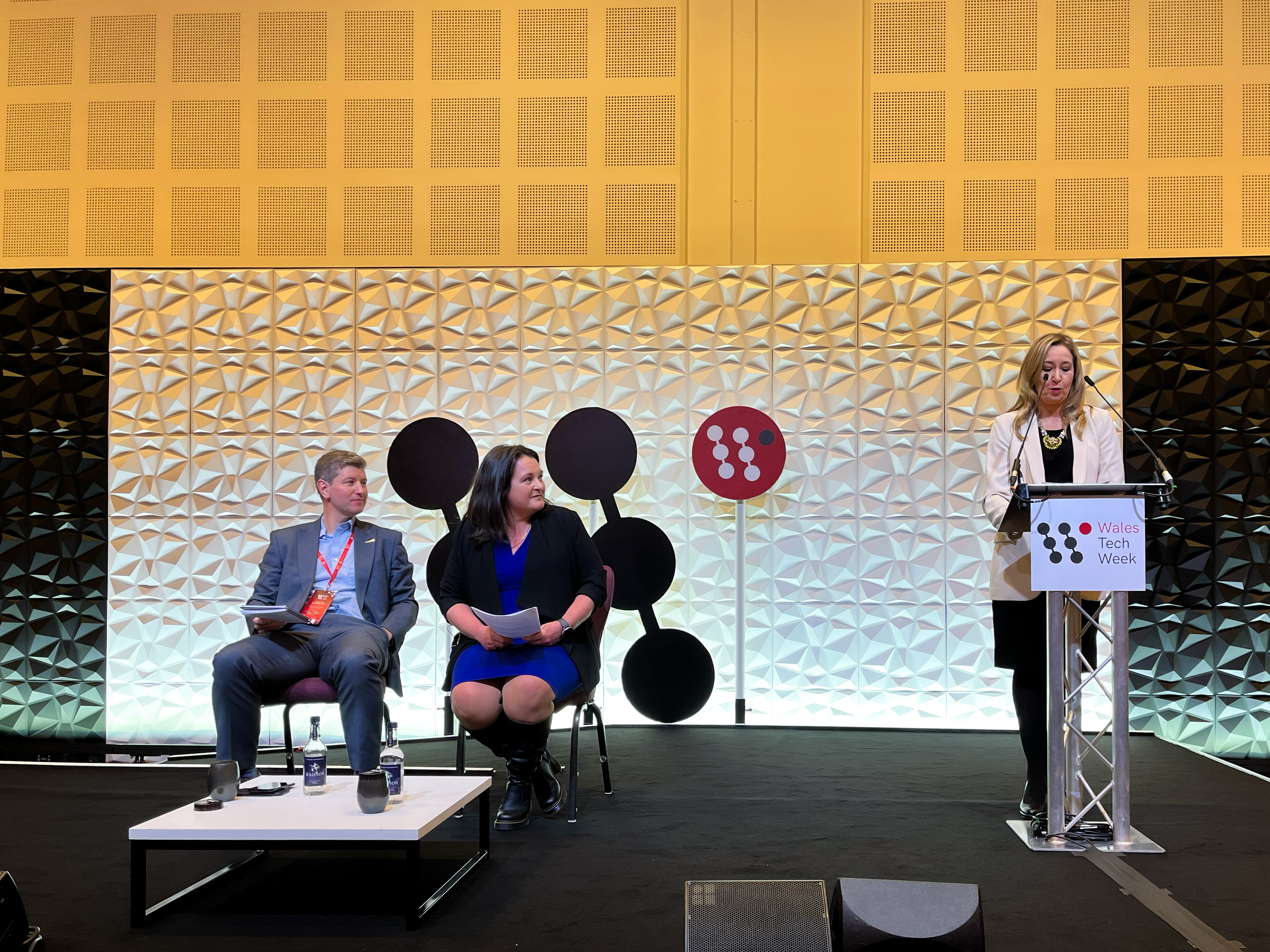 Wales Tech Week photo. Beeston Media video production Bristol, science and technology video production, higher education video production.