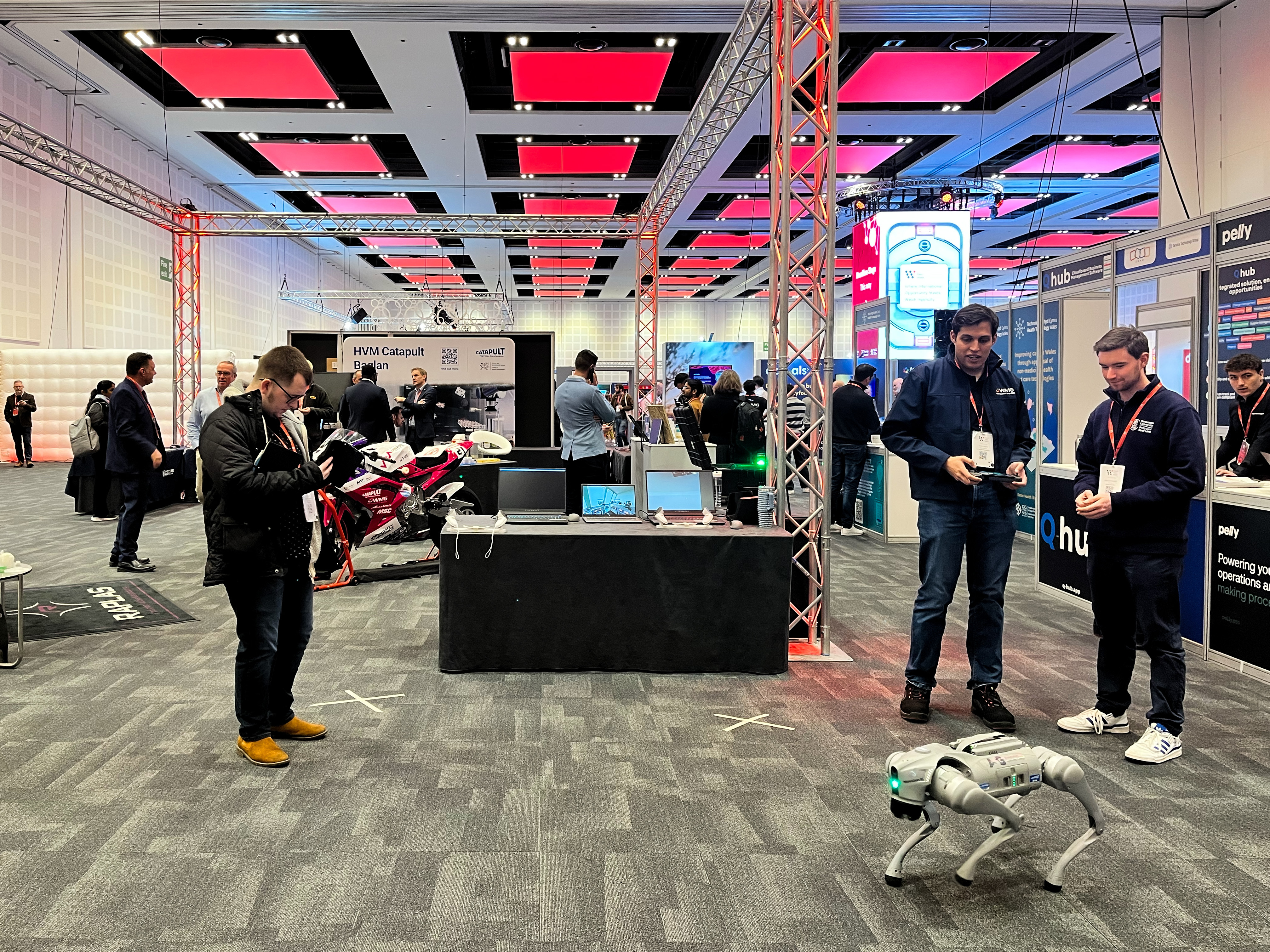 Wales Tech Week photo. Beeston Media video production Bristol, science and technology video production, higher education video production.