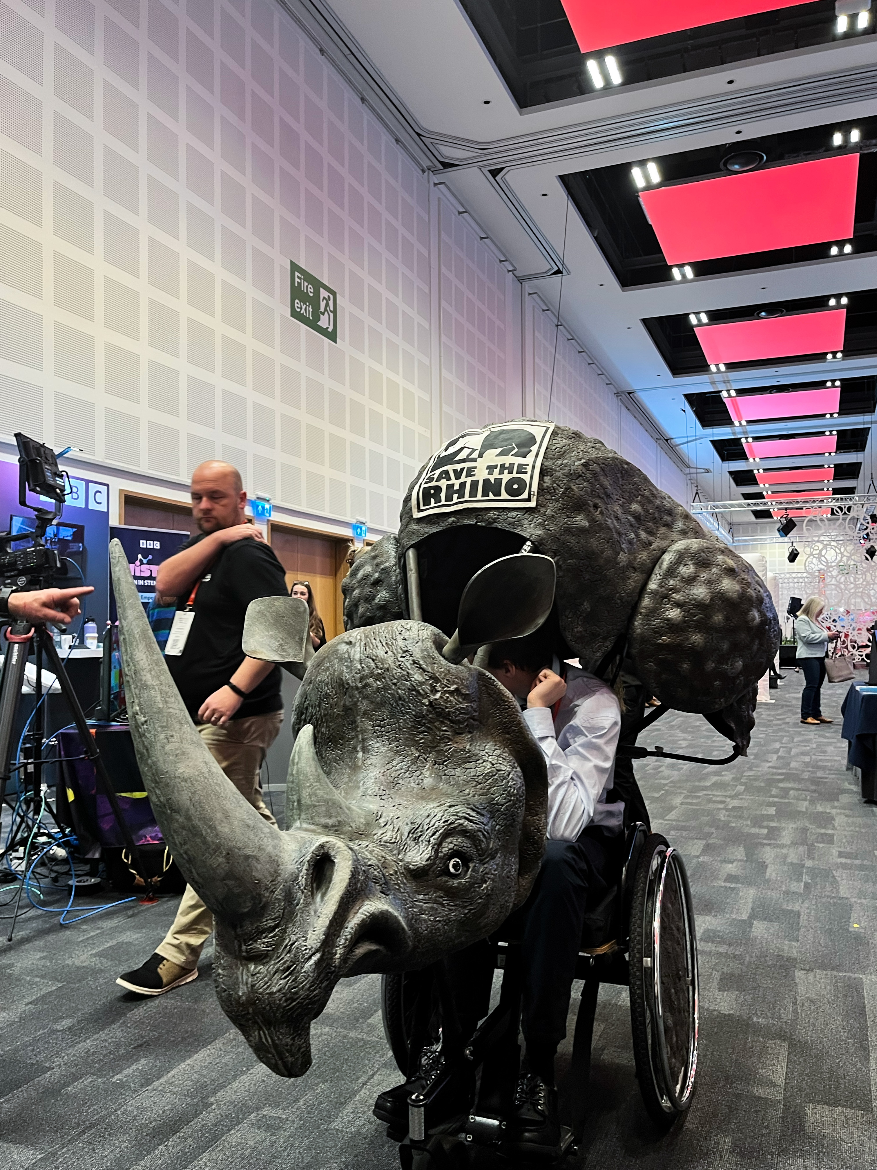 Wales Tech Week photo. Beeston Media video production Bristol, science and technology video production, higher education video production.