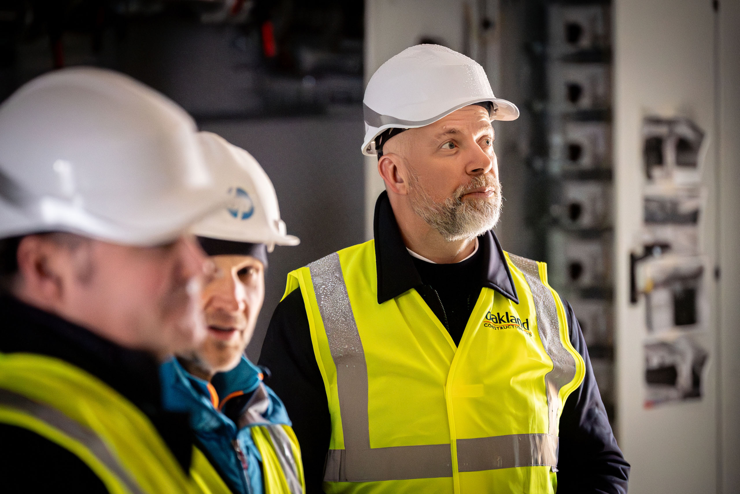 Beeston Media personnel shot of Simon McIntosh-Smith and colleagues during construction of Isambard-AI. Beeston Media video production Bristol, science and technology video production, higher education video production.