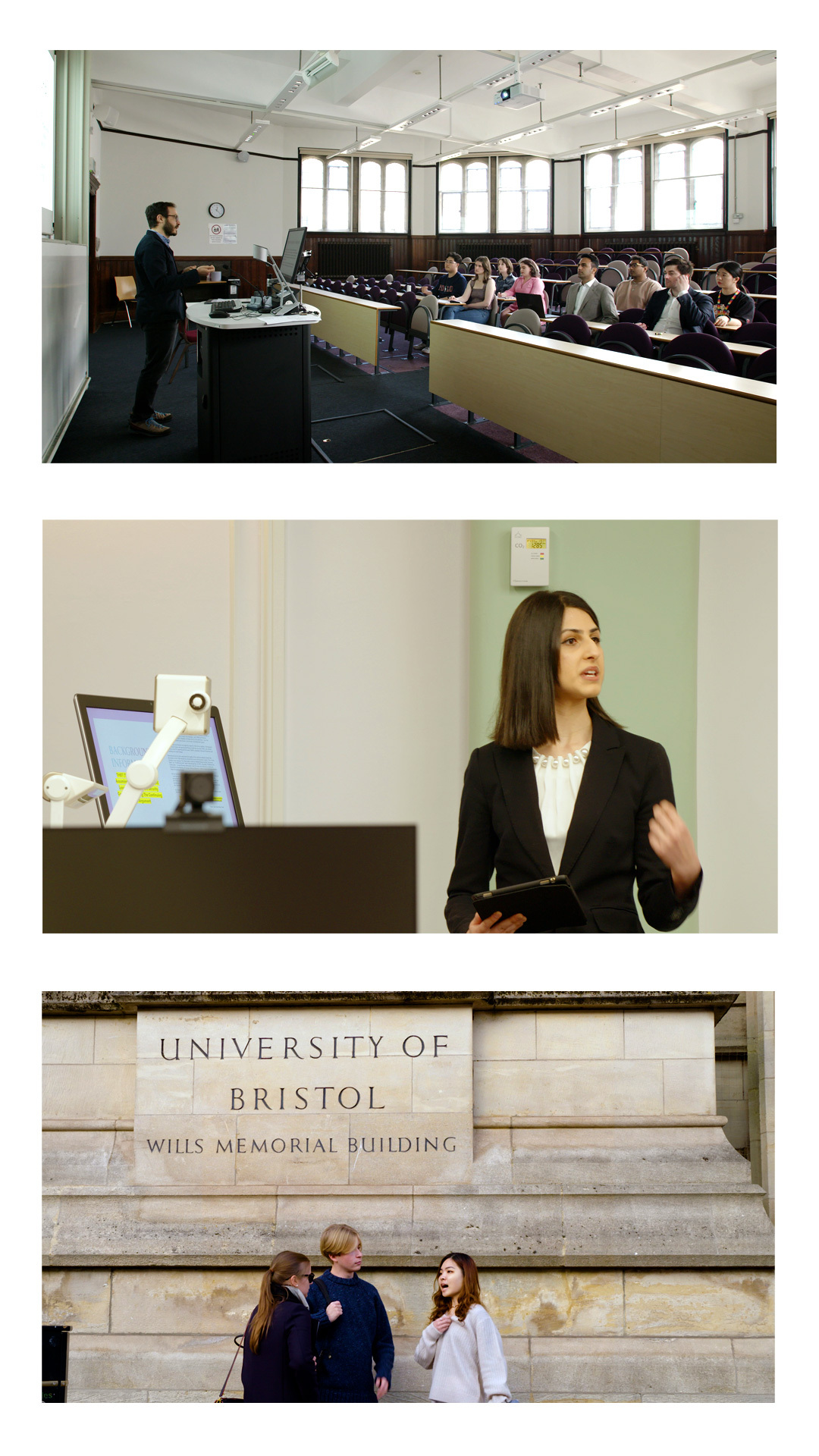 University of Bristol Law School. Beeston Media video production Bristol, science and technology video production, higher education video production.
