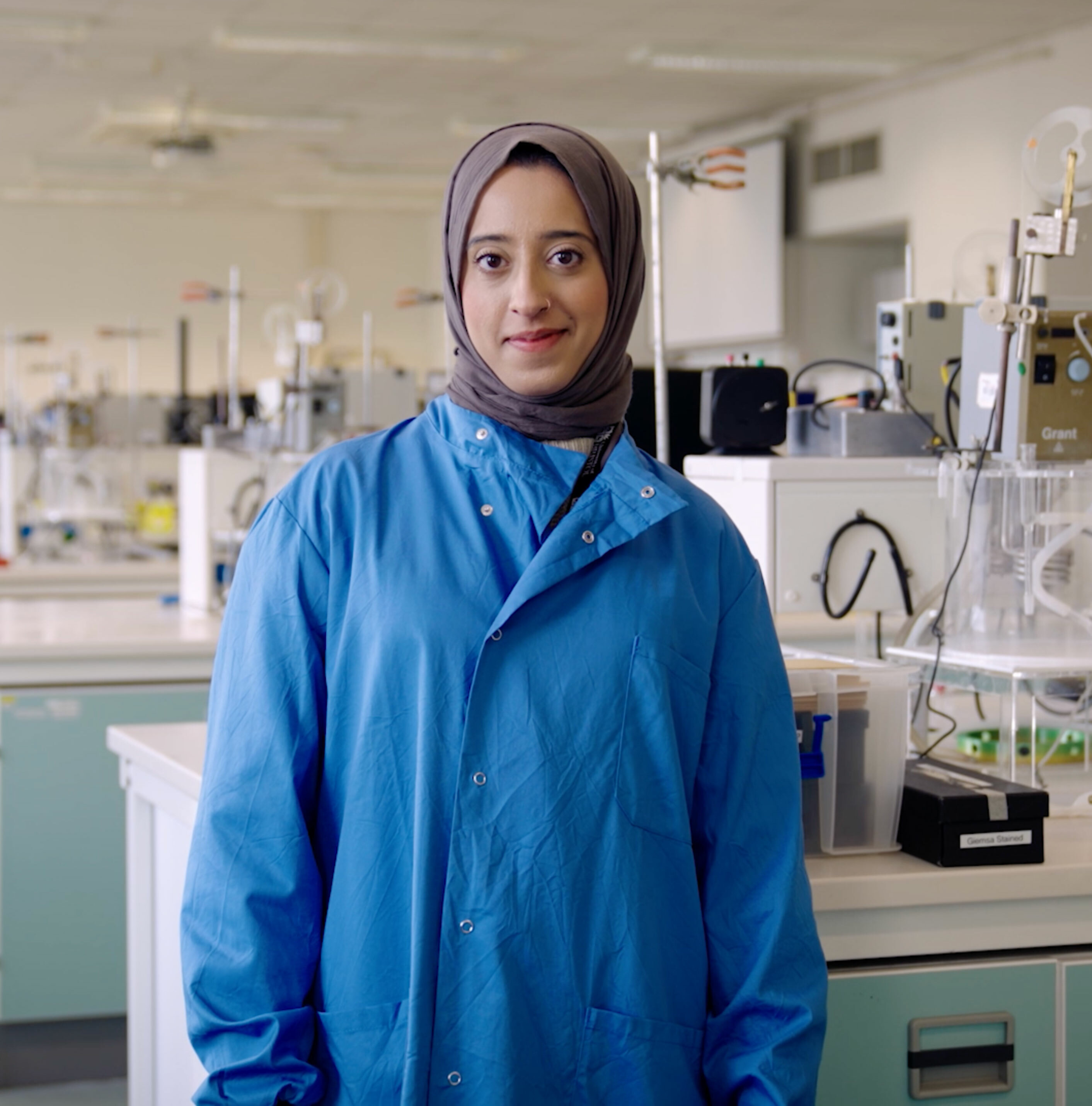 University of Bristol Alumni Scholarship student Misbah. Beeston Media video production bristol science and technology video production higher education video production.