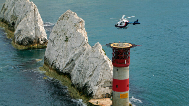 Trinity House Needles Isle of Wight lighthouse