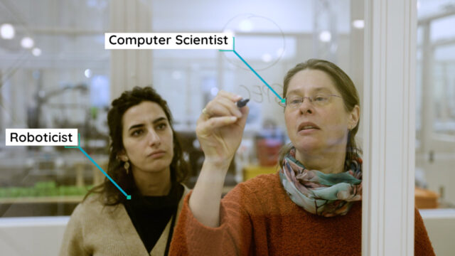 Image from film for University of Bristol TAS Robotics film. Beeston Media video production bristol science and technology video production higher education video production.