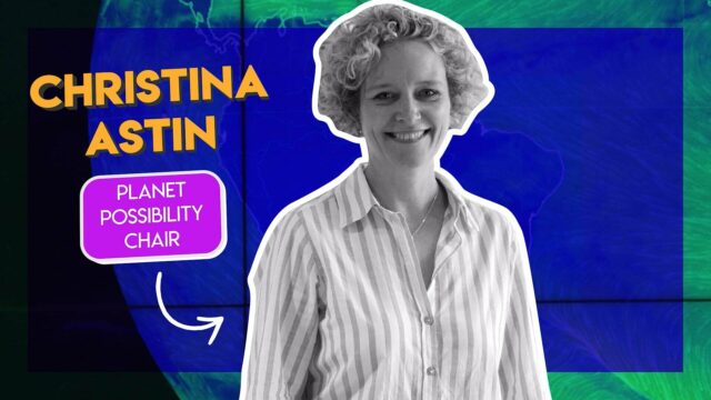Christina Astin from Planet Possibility series. Beeston Media video production bristol science and technology video production higher education video production.