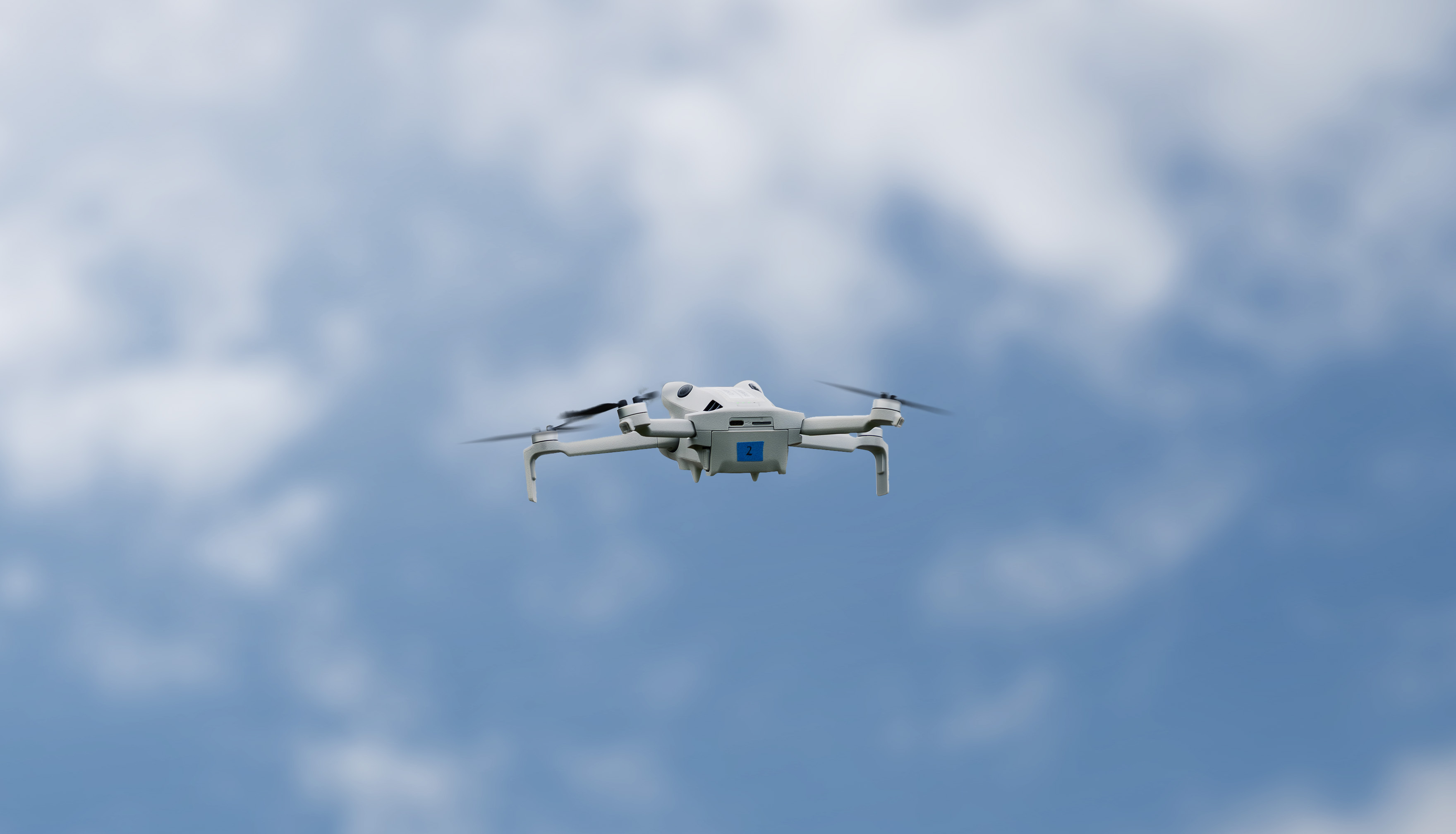 Thumbnail of a drone in the sky.